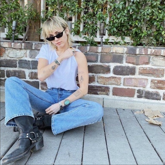 Festival Frye Harness 8G Glitter Silver Tan Pull On Metallic Cowboy Short Boot - Picture 9 of 15